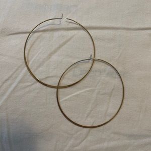 Hoop Earrings - gold-plated